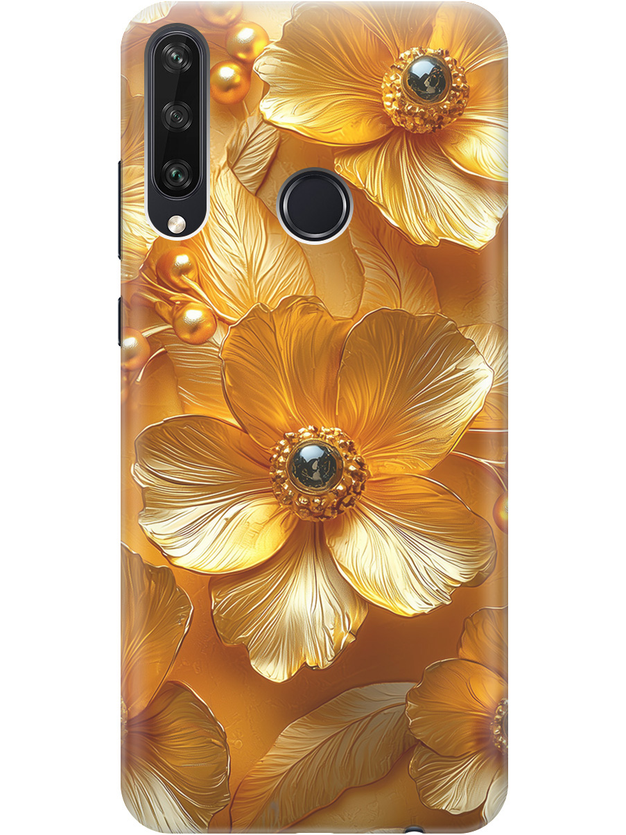 Силиконовый чехол на Huawei Y6P с принтом "Золотые цветы", Прозрачный;золотистый;черный, 723101023
Силиконовый чехол на Huawei Y6P с принтом "Золотые цветы", Прозрачный;золотистый;черный, 723101023
