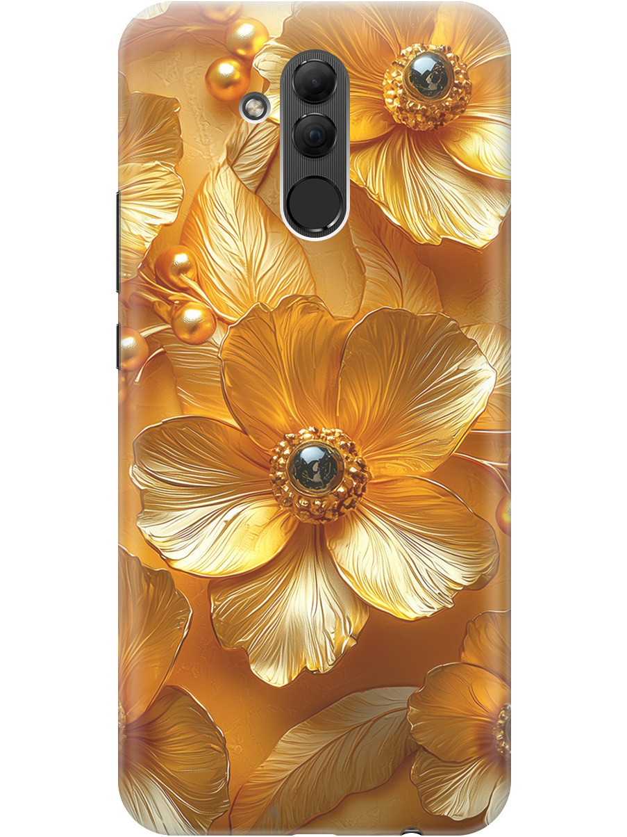 Силиконовый чехол на Huawei Mate 20 Lite с принтом "Золотые цветы", Прозрачный;золотистый;черный, 719355623
Силиконовый чехол на Huawei Mate 20 Lite с принтом "Золотые цветы", Прозрачный;золотистый;черный, 719355623
