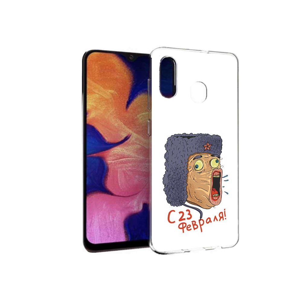 Чехол MyPads Tocco для Samsung Galaxy A30 23 февраля смешная эмоция (PT126700.499.15), Прозрачный, Tocco
Чехол MyPads Tocco для Samsung Galaxy A30 23 февраля смешная эмоция (PT126700.499.15), Прозрачный, Tocco