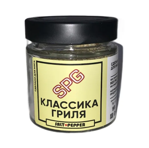Специи SOLT & PEPPER Классика гриля 90г.
Специи SOLT & PEPPER Классика гриля 90г.