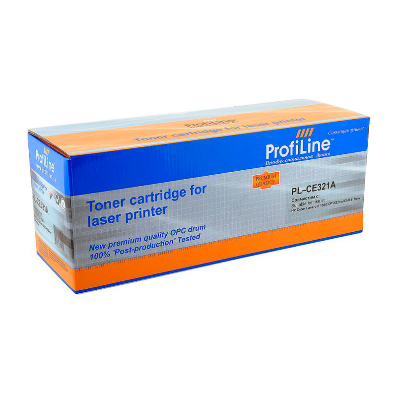 Картридж для лазерного принтера Profiline PL-CE321A (PL-CE321A) голубой, совместимый, PL-CE321A
Картридж для лазерного принтера Profiline PL-CE321A (PL-CE321A) голубой, совместимый, PL-CE321A
