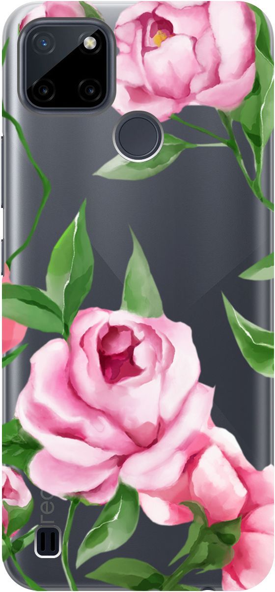Силиконовый чехол на Realme C21Y "Amazing Peonies" прозрачный, Прозрачный;розовый, 5647
Силиконовый чехол на Realme C21Y "Amazing Peonies" прозрачный, Прозрачный;розовый, 5647