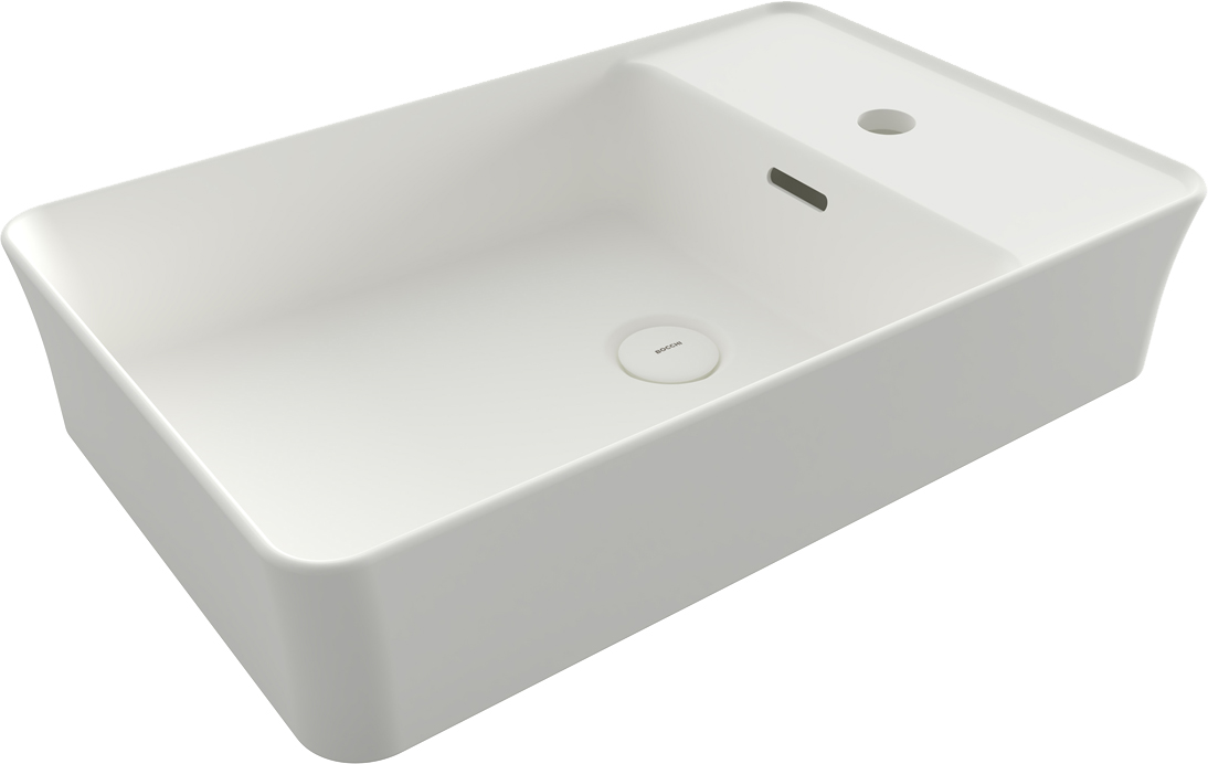 фото Раковина bocchi sottile 1479-001-0126 глянцевая белая
