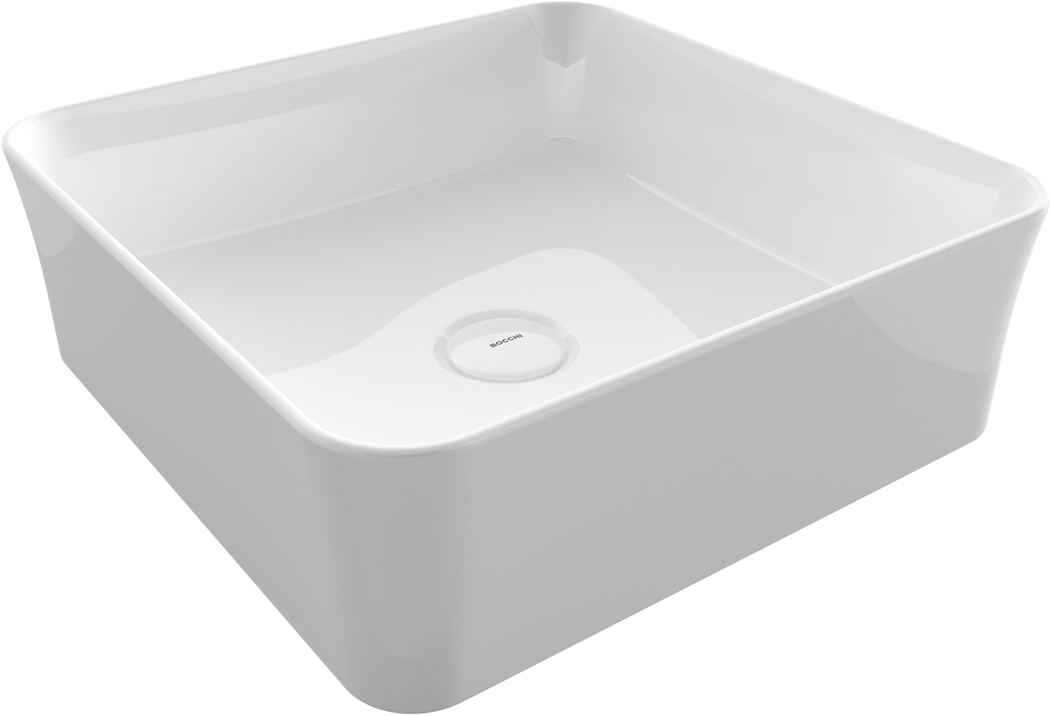 фото Раковина bocchi sottile 1477-001-0125 глянцевая белая