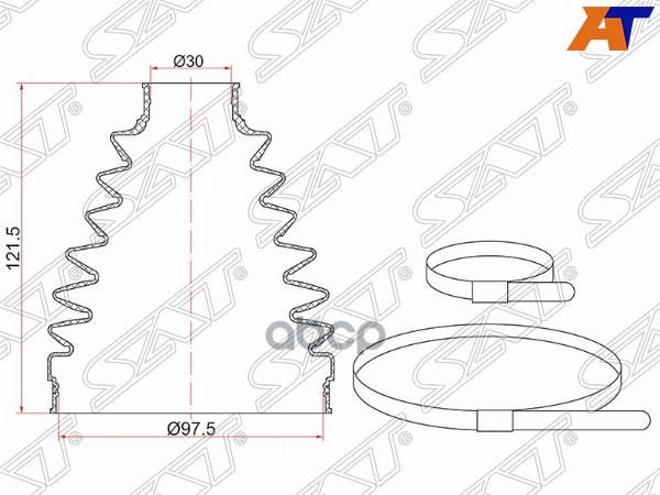SAT BKFD-012 Пыльник шруса наружный FR NISSAN X-TRAIL T31 M9R/MURANO Z51 08-15 YD25 2 хому
SAT BKFD-012 Пыльник шруса наружный FR NISSAN X-TRAIL T31 M9R/MURANO Z51 08-15 YD25 2 хому