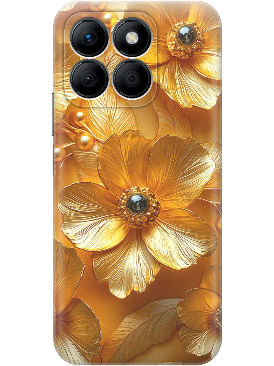 Силиконовый чехол на Honor X8b с принтом "Золотые цветы", Прозрачный;золотистый;черный, 781973223
Силиконовый чехол на Honor X8b с принтом "Золотые цветы", Прозрачный;золотистый;черный, 781973223