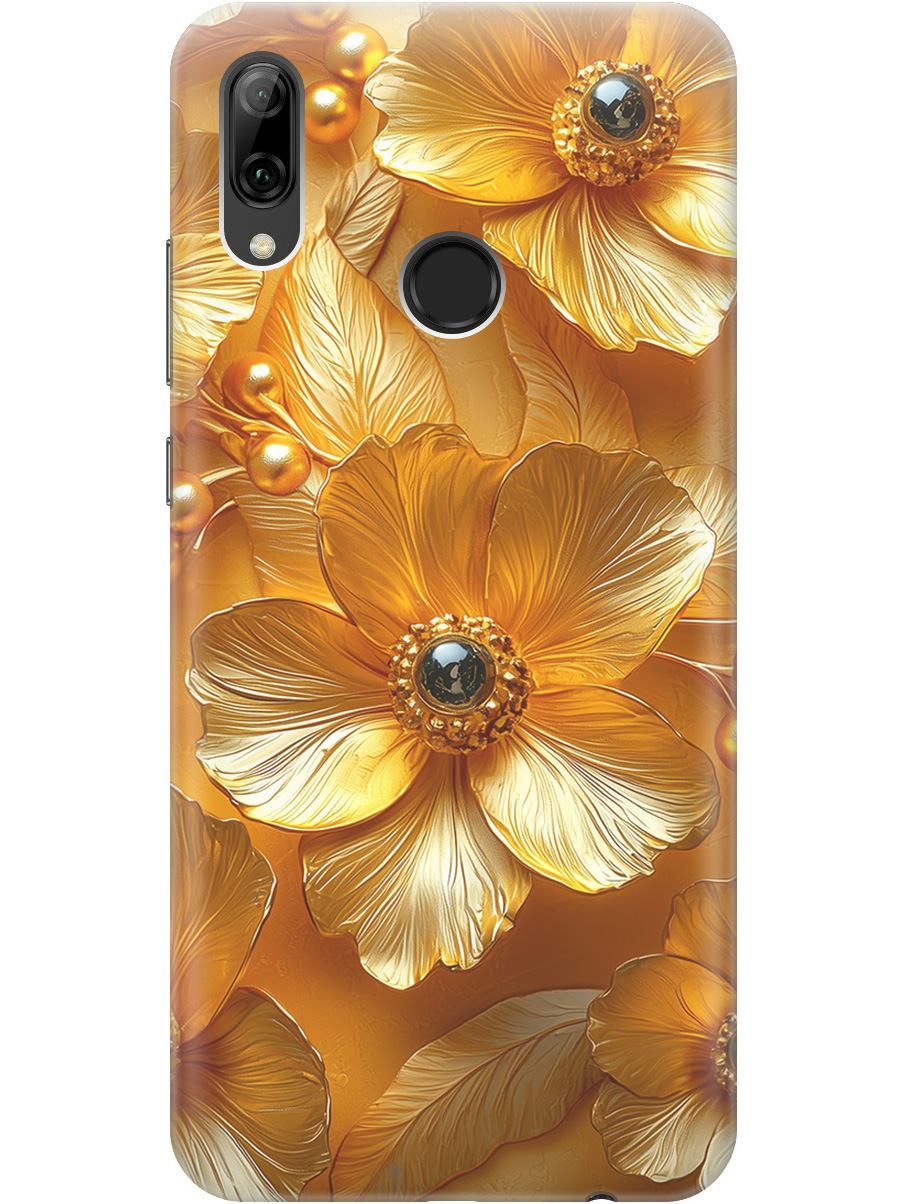 Силиконовый чехол на Honor 10 Lite / Huawei P Smart (2019) с принтом "Золотые цветы", Прозрачный;золотистый;черный, 720145823
Силиконовый чехол на Honor 10 Lite / Huawei P Smart (2019) с принтом "Золотые цветы", Прозрачный;золотистый;черный, 720145823