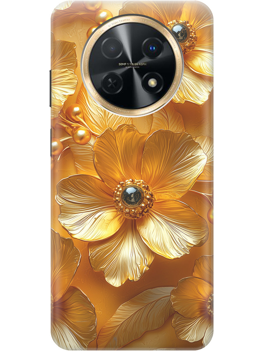 Силиконовый чехол на Huawei nova Y91 с принтом "Золотые цветы", Прозрачный;золотистый;черный, 772566923
Силиконовый чехол на Huawei nova Y91 с принтом "Золотые цветы", Прозрачный;золотистый;черный, 772566923