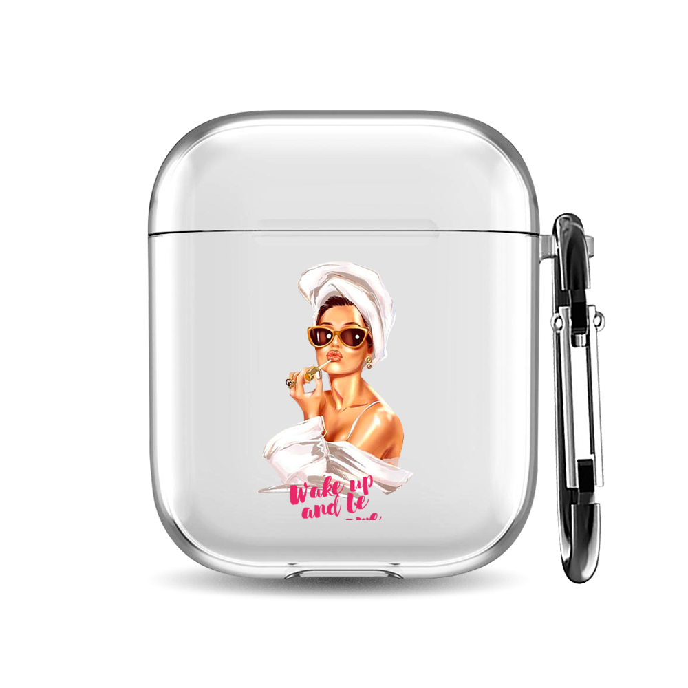 Силиконовый чехол для наушников Airpods 1/2 "Wake up and be awesome hit", AIPC-410-9A-1
Силиконовый чехол для наушников Airpods 1/2 "Wake up and be awesome hit", AIPC-410-9A-1