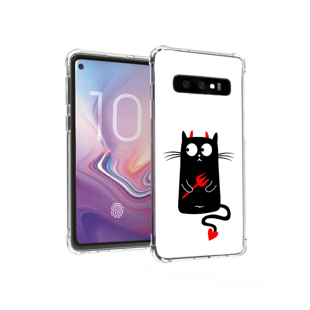 Чехол MyPads Tocco для Samsung Galaxy S10 Кот демон (PT125897.498.97), Прозрачный, Tocco
Чехол MyPads Tocco для Samsung Galaxy S10 Кот демон (PT125897.498.97), Прозрачный, Tocco
