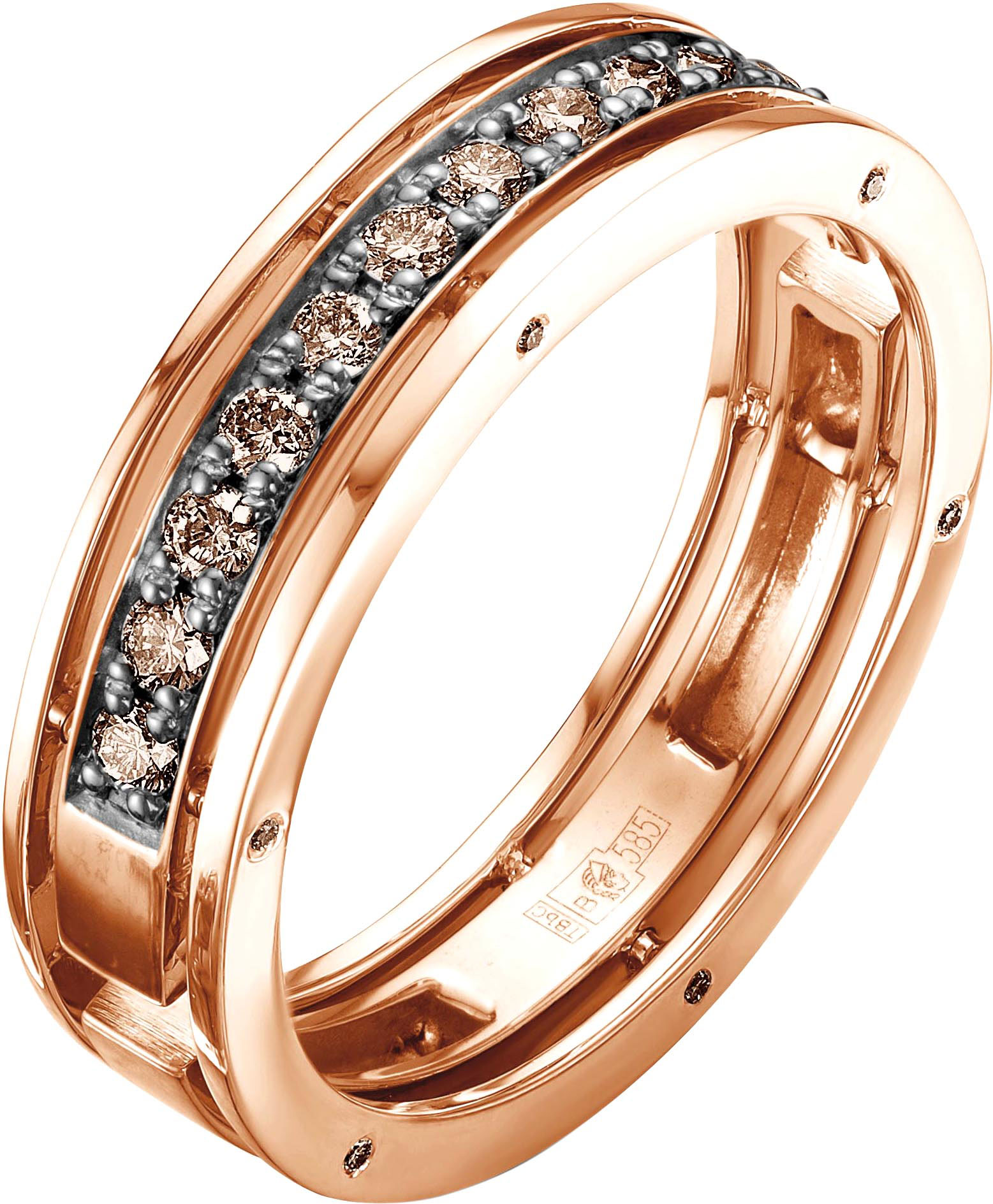 Кольцо обручальное из красного золота с бриллиантом р. 18 Vesna jewelry 1355-156-09-00, 1355-156-09-00
Кольцо обручальное из красного золота с бриллиантом р. 18 Vesna jewelry 1355-156-09-00, 1355-156-09-00