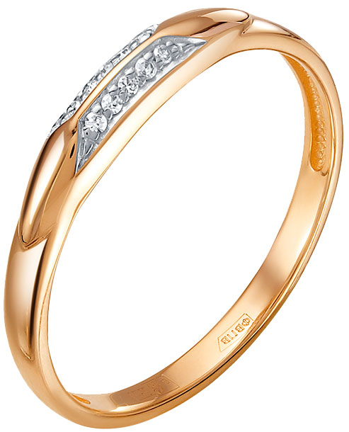 Кольцо из красного золота с бриллиантом р. 15.5 Vesna jewelry 1987-151-01-00, 1987-151-01-00
Кольцо из красного золота с бриллиантом р. 15.5 Vesna jewelry 1987-151-01-00, 1987-151-01-00