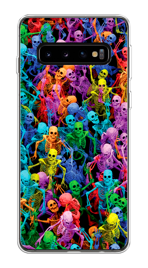 Чехол на Samsung Galaxy S10 Plus "Вечеринка скелетов", Фиолетовый;желтый;оранжевый, 27150-6
Чехол на Samsung Galaxy S10 Plus "Вечеринка скелетов", Фиолетовый;желтый;оранжевый, 27150-6