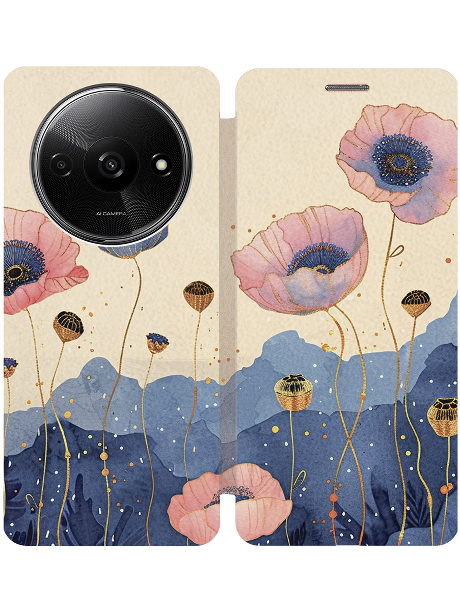 Чехол-книжка на Xiaomi Redmi A3 / Poco C61 с принтом "Восхитительные цветочки" золотой, Золотистый;бежевый;розовый;синий, 780484022
Чехол-книжка на Xiaomi Redmi A3 / Poco C61 с принтом "Восхитительные цветочки" золотой, Золотистый;бежевый;розовый;синий, 780484022