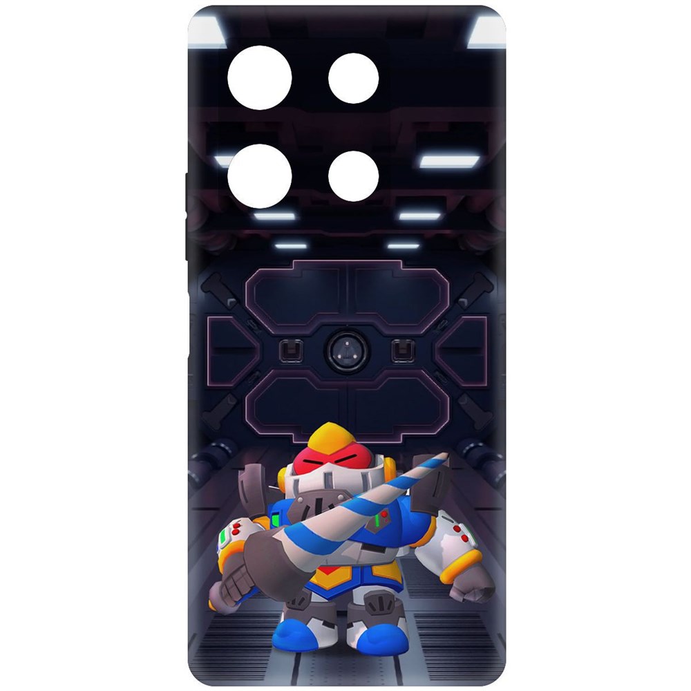 Чехол-накладка Soft Case Brawl Stars - Паладин Вольт-Меха для Infinix Note 30 Pro черный
Чехол-накладка Soft Case Brawl Stars - Паладин Вольт-Меха для Infinix Note 30 Pro черный