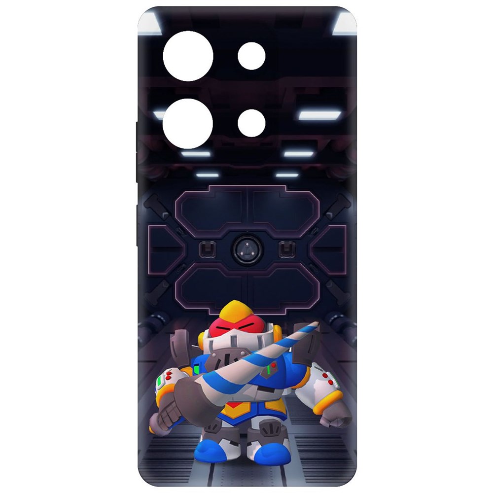 Чехол-накладка Soft Case Brawl Stars - Паладин Вольт-Меха для Infinix Note 30i черный
Чехол-накладка Soft Case Brawl Stars - Паладин Вольт-Меха для Infinix Note 30i черный