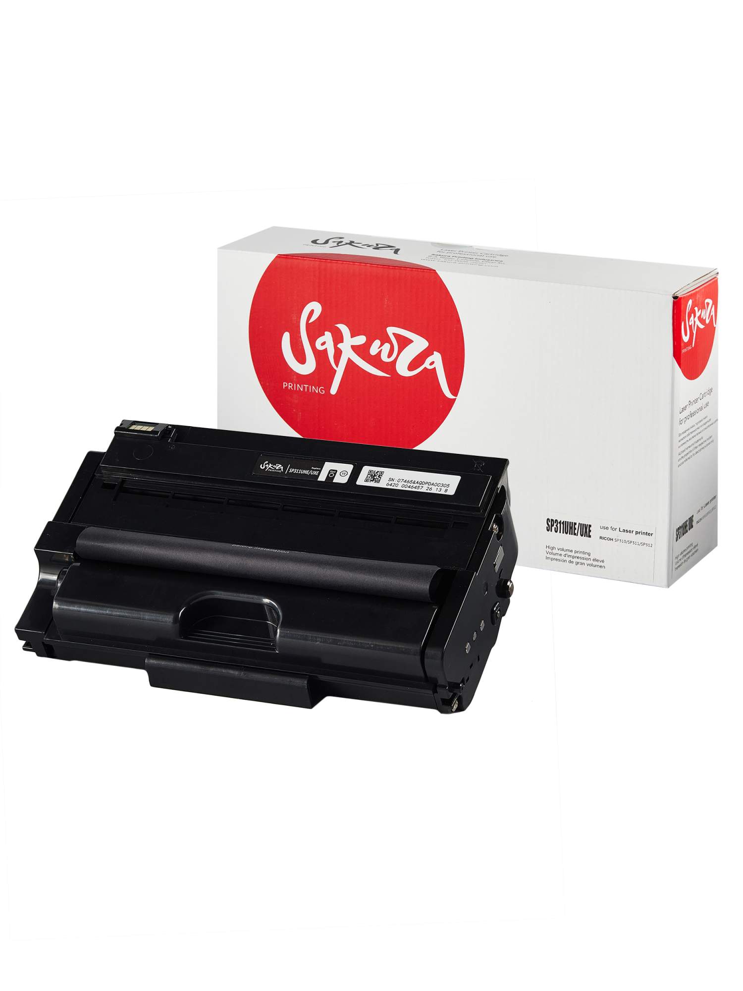 Картридж для лазерного принтера SAKURA SP311UHE/UXE SASP311UHE/UXE Black, совместимый, Черный, SP311UHE/UXE
Картридж для лазерного принтера SAKURA SP311UHE/UXE SASP311UHE/UXE Black, совместимый, Черный, SP311UHE/UXE