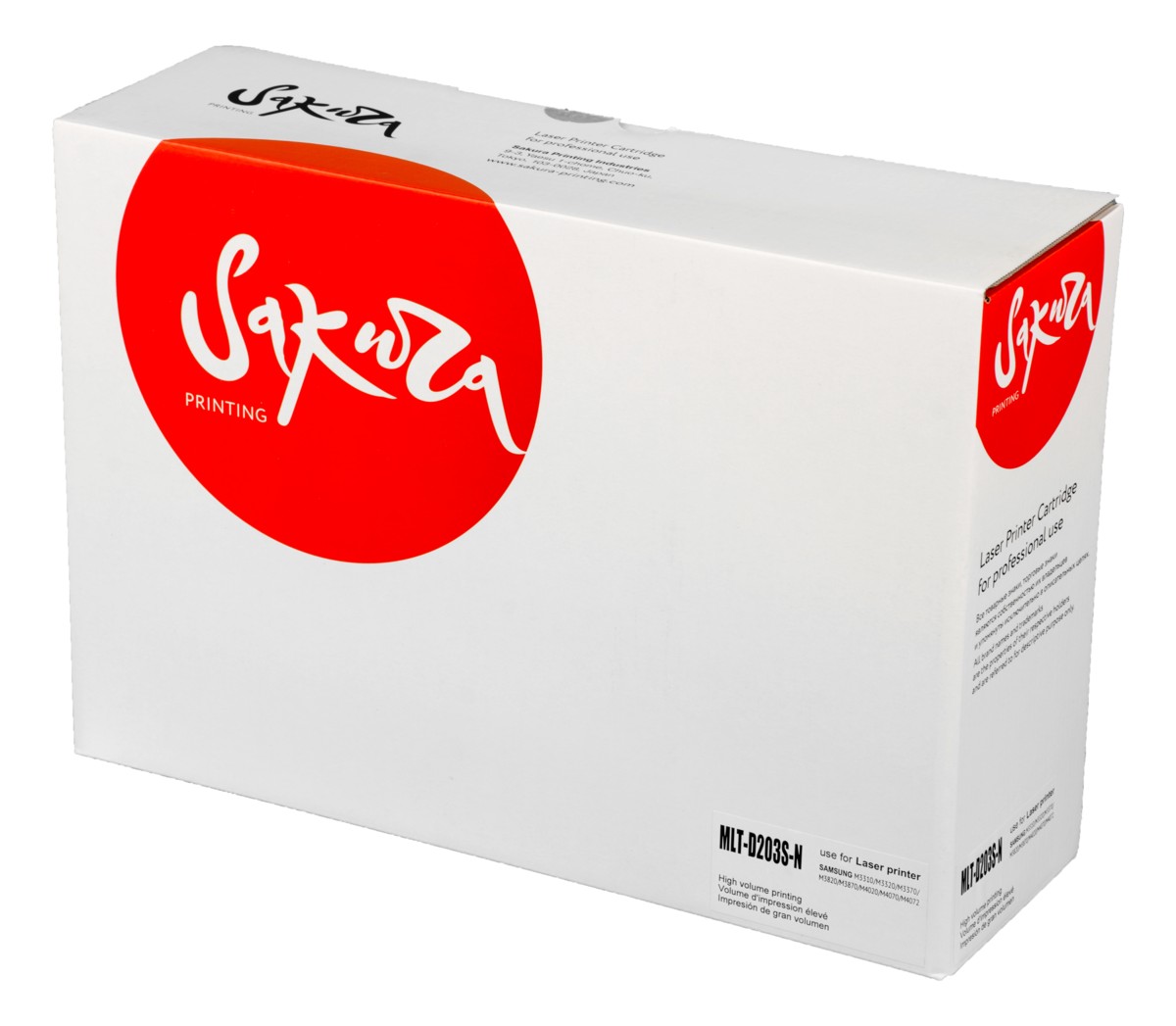 Картридж для лазерного принтера SAKURA MLTD203S-N (SAMLTD203S-N) черный, совместимый, MLTD203S-N
Картридж для лазерного принтера SAKURA MLTD203S-N (SAMLTD203S-N) черный, совместимый, MLTD203S-N