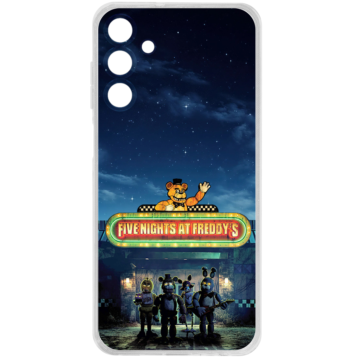Чехол-накладка Krutoff Clear Case ФНАФ - Банда вместе для Samsung Galaxy A15 5G (A156), Прозрачный
Чехол-накладка Krutoff Clear Case ФНАФ - Банда вместе для Samsung Galaxy A15 5G (A156), Прозрачный
