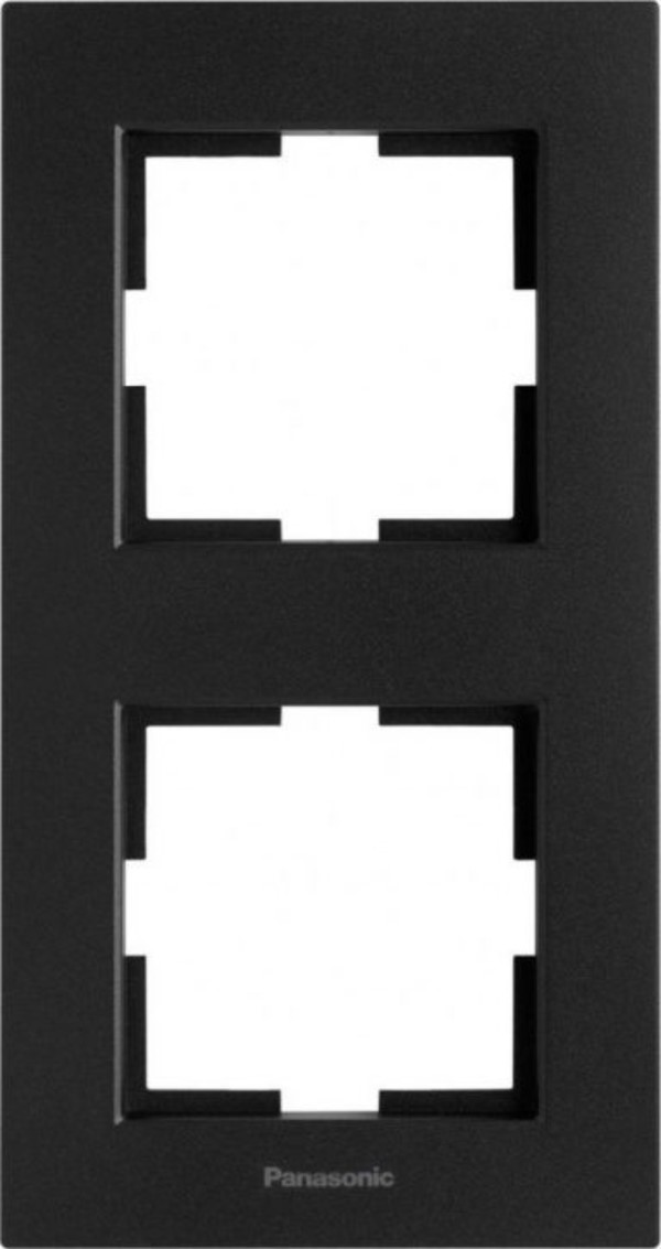 Рамка Panasonic Karre Plus (WKTF08123CB-RU) 2x верт.монт. камень черный кварц (упак.:1шт)
Рамка Panasonic Karre Plus (WKTF08123CB-RU) 2x верт.монт. камень черный кварц (упак.:1шт)