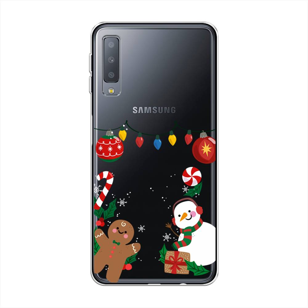 Чехол на Samsung Galaxy A7 2018 "Новогоднее настроение", Коричневый;красный;зеленый, 26750-5
Чехол на Samsung Galaxy A7 2018 "Новогоднее настроение", Коричневый;красный;зеленый, 26750-5