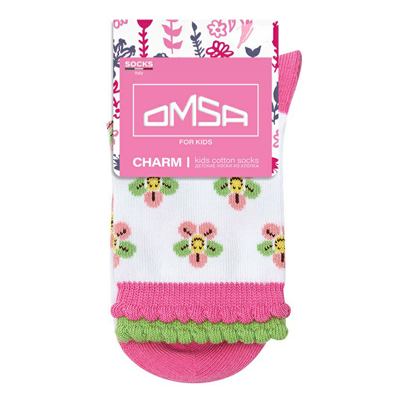 Носки для девочки Omsa Kids Charm bianco-rosso хлопок разноцветные р 31-34, Разноцветный, Charm
Носки для девочки Omsa Kids Charm bianco-rosso хлопок разноцветные р 31-34, Разноцветный, Charm