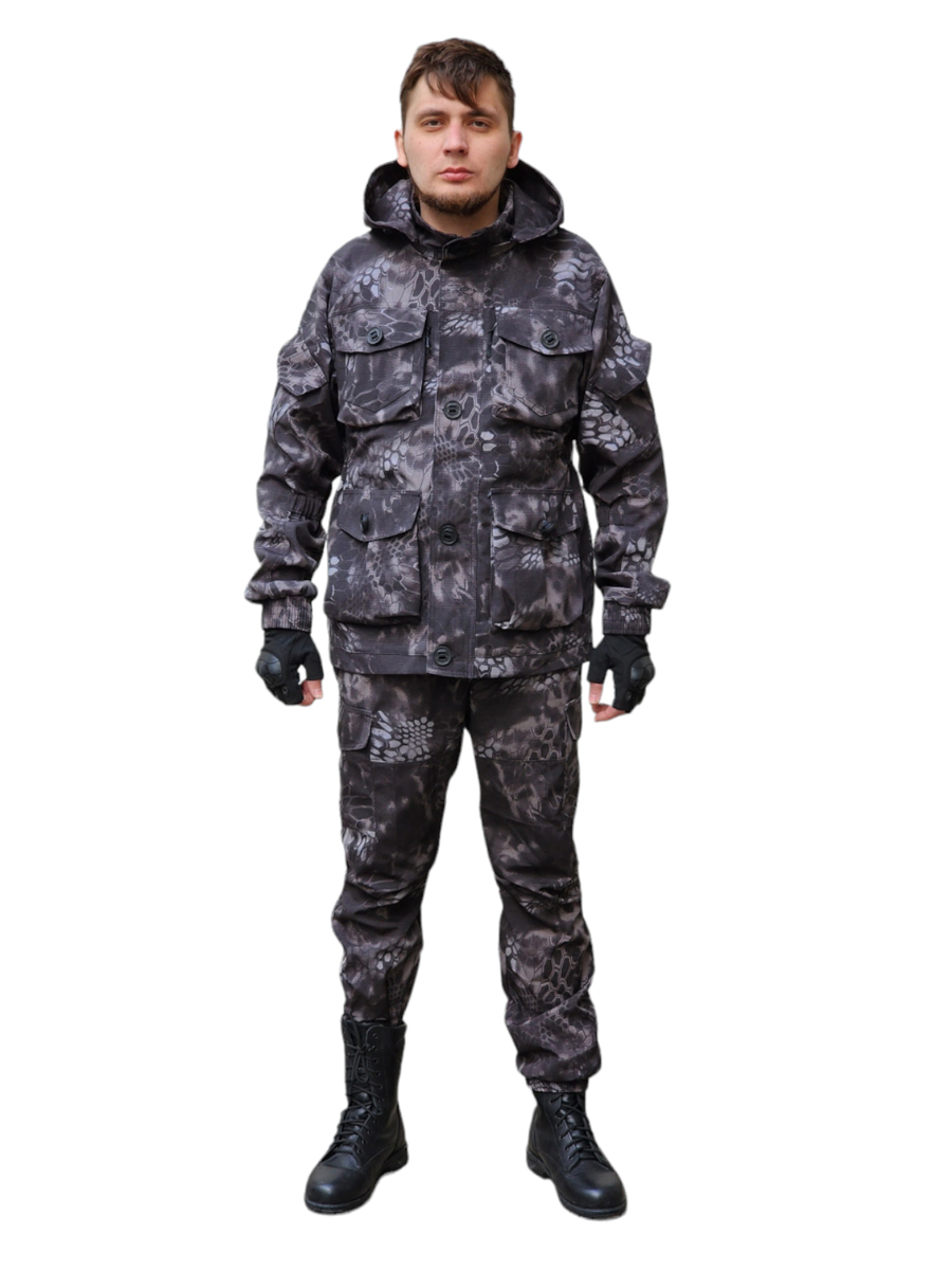 Летний Мужской Камуфляжный Костюм, рип-стоп питон 56-58 179-182, Серый;черный, Т05001
Летний Мужской Камуфляжный Костюм, рип-стоп питон 56-58 179-182, Серый;черный, Т05001