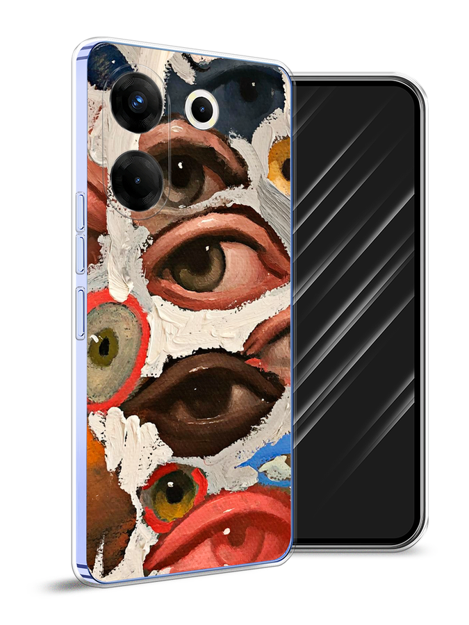 Чехол Awog на Tecno Camon 20 Pro 5G "Глаза масляная живопись", Серый;бежевый;красный, 304050-7
Чехол Awog на Tecno Camon 20 Pro 5G "Глаза масляная живопись", Серый;бежевый;красный, 304050-7