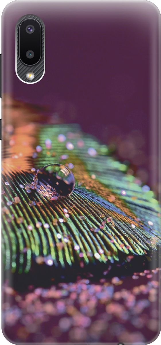 Силиконовый чехол на Samsung Galaxy A02 "Капля на пере", Зеленый;фиолетовый, 3474
Силиконовый чехол на Samsung Galaxy A02 "Капля на пере", Зеленый;фиолетовый, 3474