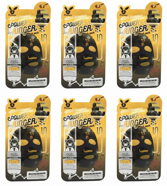 Тканевая маска Elizavecca для лица Black Charcoal Honey Deep Power Ringer Mask Pack 6шт
Тканевая маска Elizavecca для лица Black Charcoal Honey Deep Power Ringer Mask Pack 6шт
