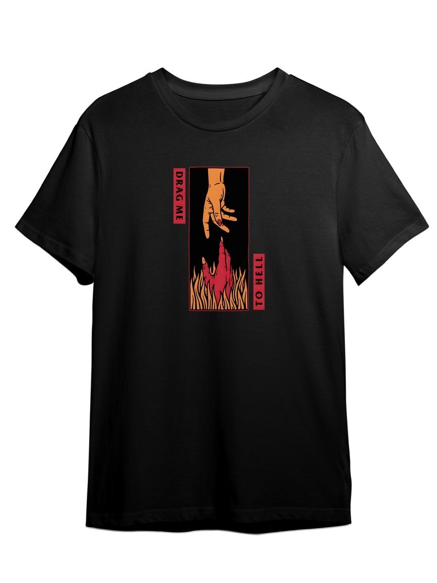 Футболка унисекс СувенирShop Drag me to hell/Тащи меня в ад 1 черная 3XL, Черный, "Drag me to hell/Тащи меня в ад" 1
Футболка унисекс СувенирShop Drag me to hell/Тащи меня в ад 1 черная 3XL, Черный, "Drag me to hell/Тащи меня в ад" 1