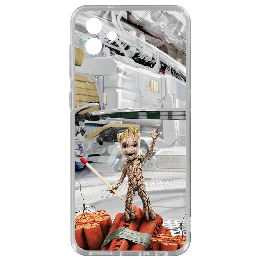 Чехол-накладка Clear Case Стражи Галактики. Малыш Грут для Samsung Galaxy A04 (A045), Прозрачный
Чехол-накладка Clear Case Стражи Галактики. Малыш Грут для Samsung Galaxy A04 (A045), Прозрачный