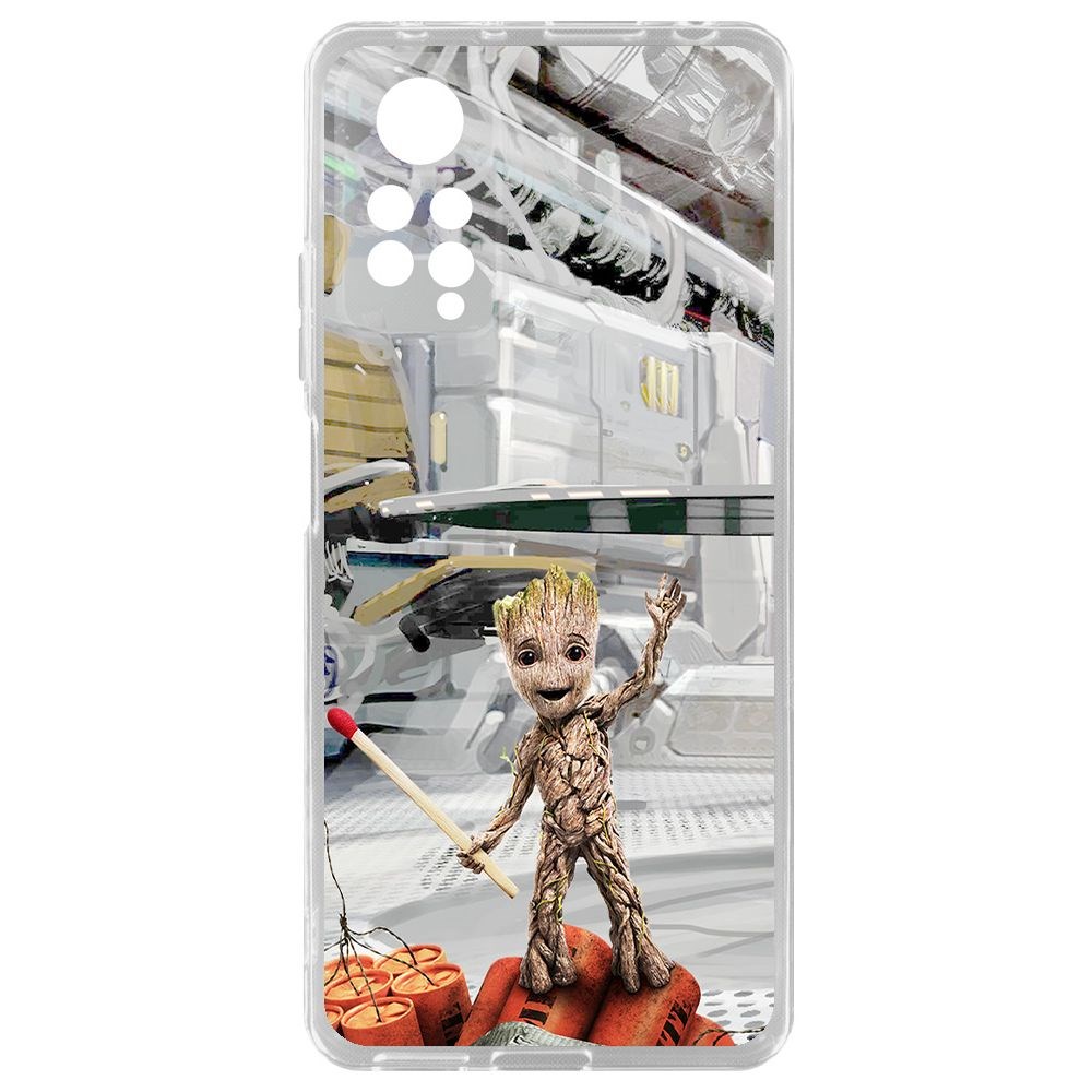 Чехол-накладка Clear Case Стражи Галактики. Малыш Грут для Xiaomi Redmi Note 11 Pro, Прозрачный
Чехол-накладка Clear Case Стражи Галактики. Малыш Грут для Xiaomi Redmi Note 11 Pro, Прозрачный
