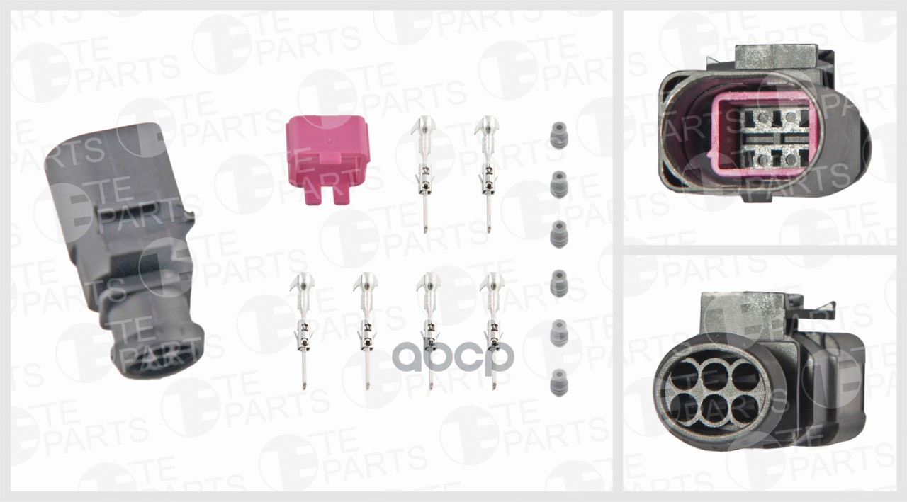 Разъём 6ти Контактный (3x3)(Комплектация: 6-Pin, 6 Уплотнений, Фиксатор) TE PARTS арт. 774
Разъём 6ти Контактный (3x3)(Комплектация: 6-Pin, 6 Уплотнений, Фиксатор) TE PARTS арт. 774