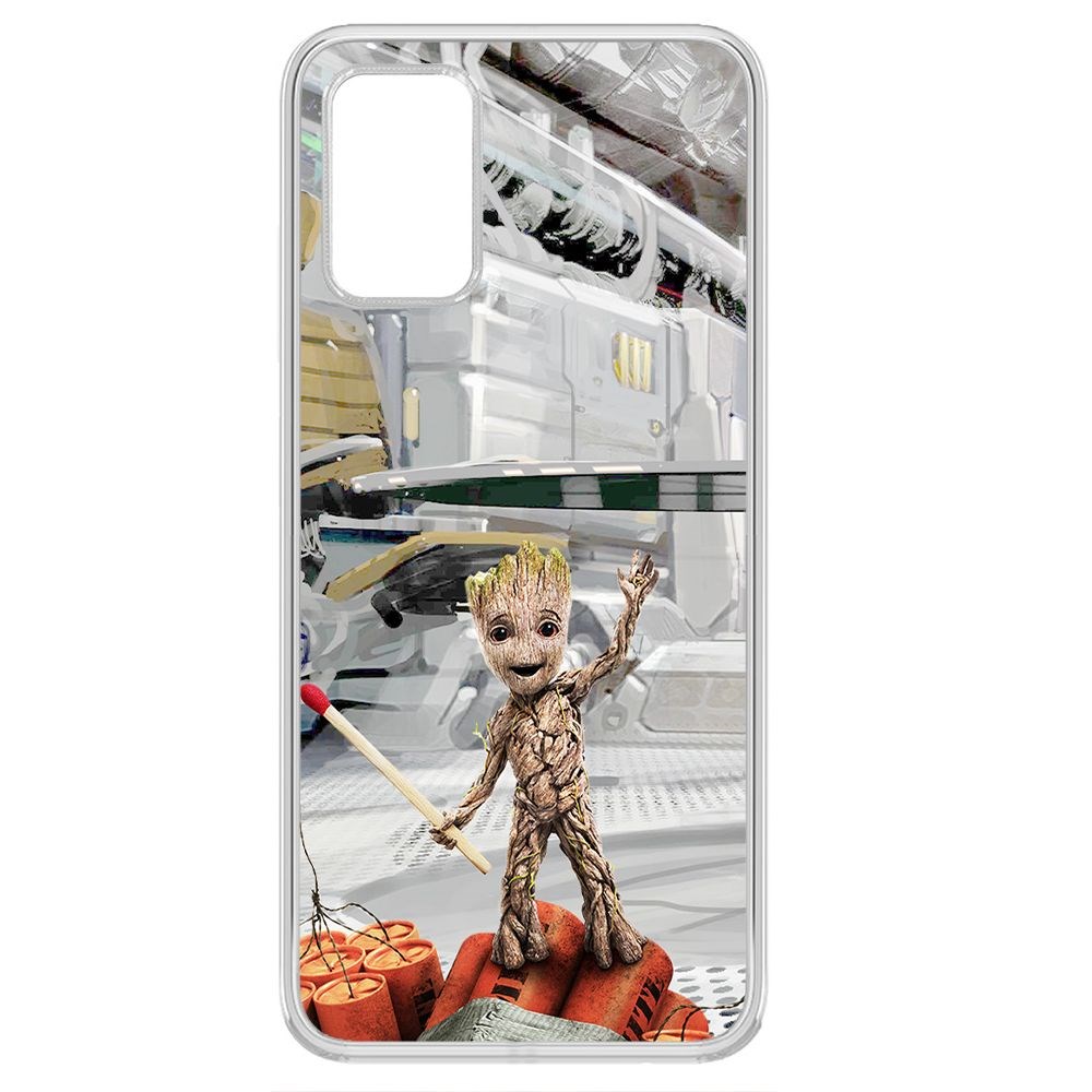 Чехол-накладка Clear Case Стражи Галактики. Малыш Грут для Samsung Galaxy A03s (A037), Прозрачный
Чехол-накладка Clear Case Стражи Галактики. Малыш Грут для Samsung Galaxy A03s (A037), Прозрачный