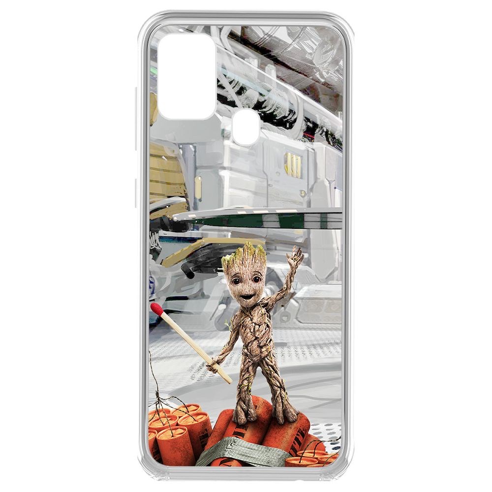 Чехол-накладка Clear Case Стражи Галактики. Малыш Грут для Samsung Galaxy A21s (A217), Прозрачный
Чехол-накладка Clear Case Стражи Галактики. Малыш Грут для Samsung Galaxy A21s (A217), Прозрачный