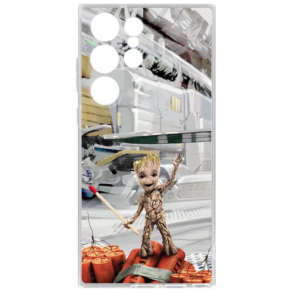 Чехол-накладка Clear Case Стражи Галактики. Малыш Грут для Samsung Galaxy S23 Ultra, Прозрачный
Чехол-накладка Clear Case Стражи Галактики. Малыш Грут для Samsung Galaxy S23 Ultra, Прозрачный