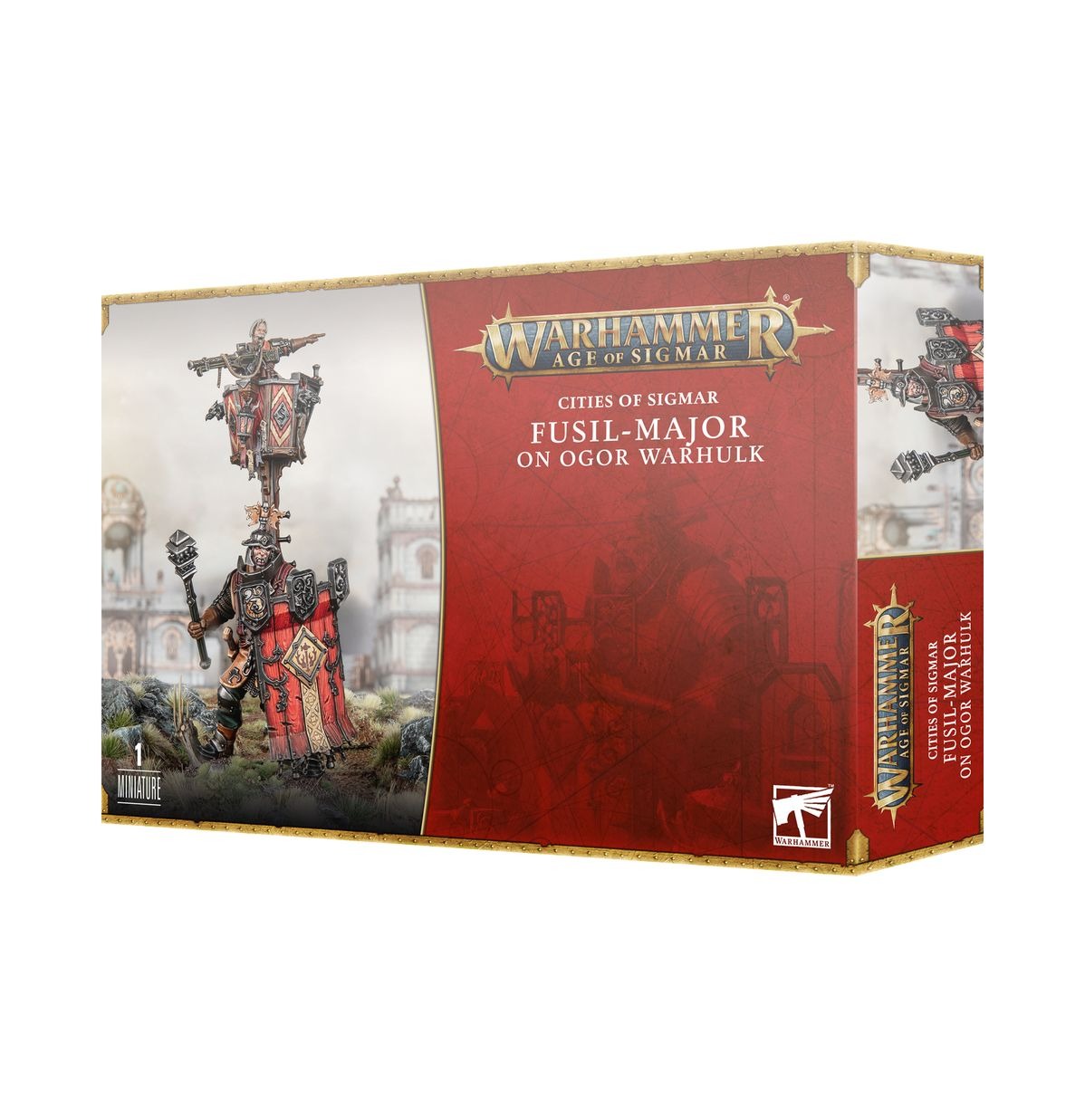 Миниатюры для игры Games Workshop Warhammer Age of Sigmar: Fusil-Major on Ogor Warhulk, Fusil-Major on Ogor Warhulk
Миниатюры для игры Games Workshop Warhammer Age of Sigmar: Fusil-Major on Ogor Warhulk, Fusil-Major on Ogor Warhulk