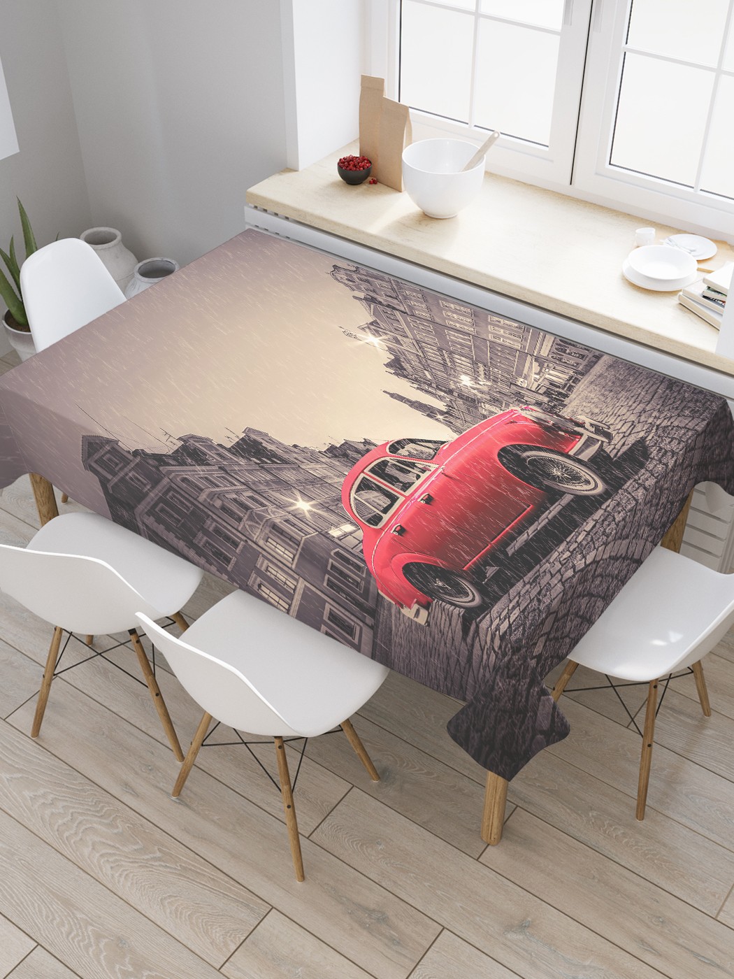 Скатерть прямоугольная JoyArty "Ретромодиль на старых улочках" из оксфорда, 120x145 см, Бежевый, Ретромодиль на старых улочках
Скатерть прямоугольная JoyArty "Ретромодиль на старых улочках" из оксфорда, 120x145 см, Бежевый, Ретромодиль на старых улочках