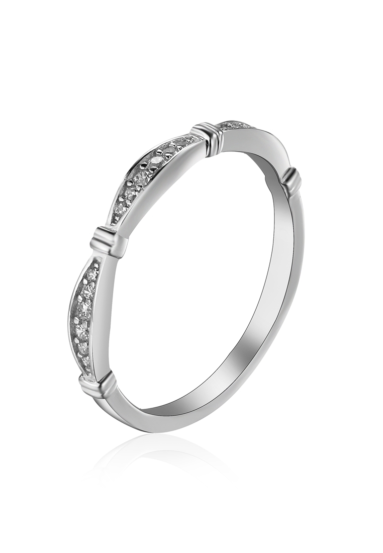 Кольцо из серебра с фианитом р.  Ogisana A42424, A42424 
Кольцо из серебра с фианитом р.  Ogisana A42424, A42424