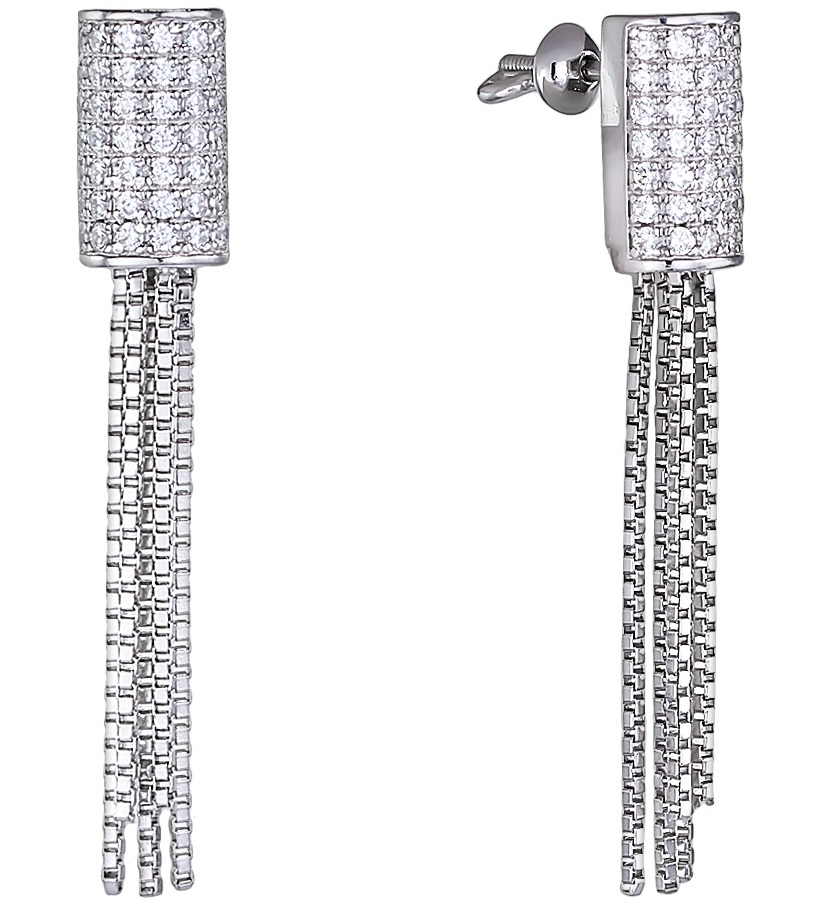 Серьги из серебра с фианитом Balex Jewellery 2418910441, 2418910441
Серьги из серебра с фианитом Balex Jewellery 2418910441, 2418910441