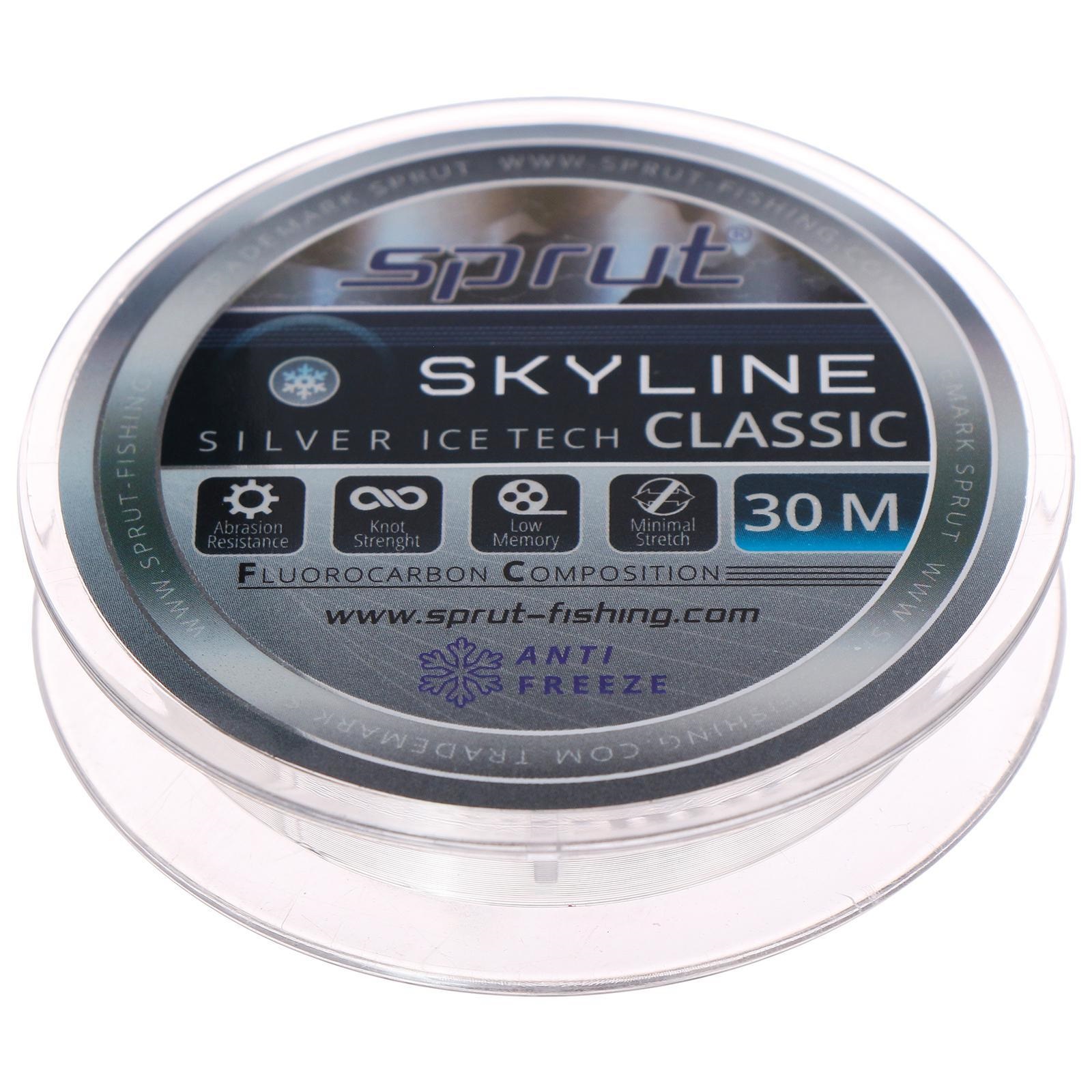 Леска флюрокарбоновая Sprut Skyline Classic IceTech 0,145 мм, 30 м, 4,05 кг, silver, 1 шт., Серебристый, Skyline IceTech Classic
Леска флюрокарбоновая Sprut Skyline Classic IceTech 0,145 мм, 30 м, 4,05 кг, silver, 1 шт., Серебристый, Skyline IceTech Classic