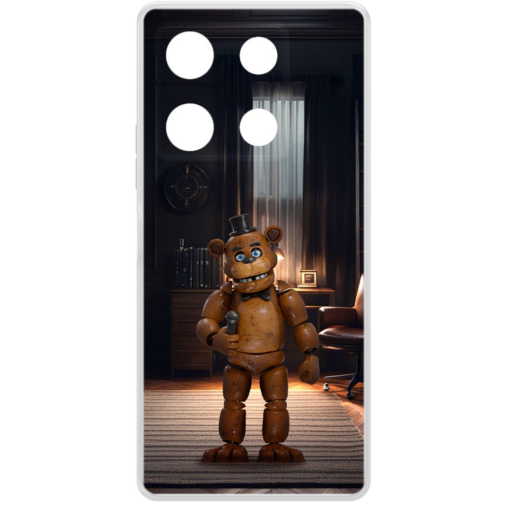 Чехол-накладка Krutoff Clear Case ФНАФ - Медведь Фредди для INFINIX Note 30 Pro, Прозрачный
Чехол-накладка Krutoff Clear Case ФНАФ - Медведь Фредди для INFINIX Note 30 Pro, Прозрачный