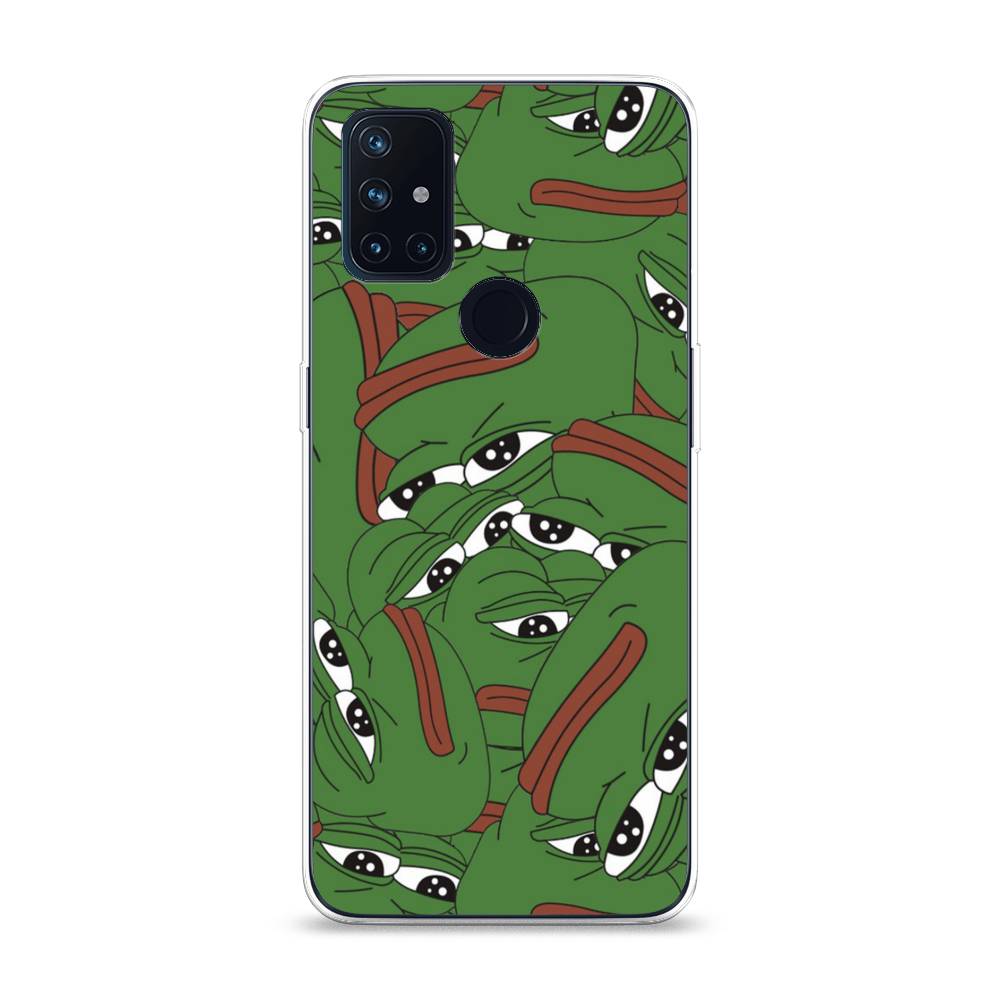 Чехол Awog на OnePlus Nord N10 / ВанПлас Nord N10 "Печальный frog", Зеленый;белый, 152350-9
Чехол Awog на OnePlus Nord N10 / ВанПлас Nord N10 "Печальный frog", Зеленый;белый, 152350-9
