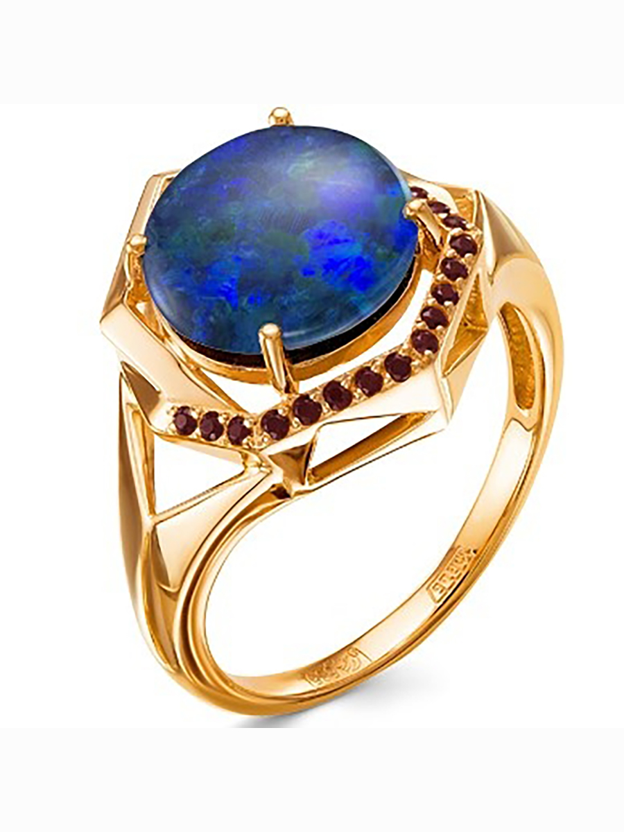 Кольцо с опалом и гранатами из красного золота Бриллианты Костромы 01-3094 19,5, 01-3094
Кольцо с опалом и гранатами из красного золота Бриллианты Костромы 01-3094 19,5, 01-3094