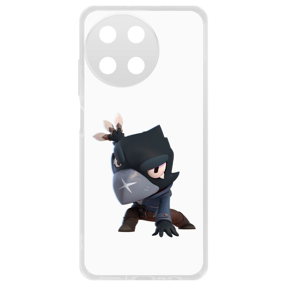 Чехол-накладка Krutoff Clear Case Brawl Stars-Ворон для Realme 11 4G, Прозрачный
Чехол-накладка Krutoff Clear Case Brawl Stars-Ворон для Realme 11 4G, Прозрачный