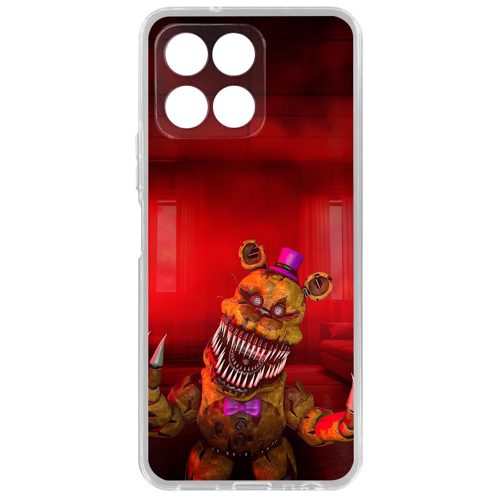 Чехол-накладка Krutoff Clear Case ФНАФ - Фредди атакует для Honor X6, Прозрачный
Чехол-накладка Krutoff Clear Case ФНАФ - Фредди атакует для Honor X6, Прозрачный