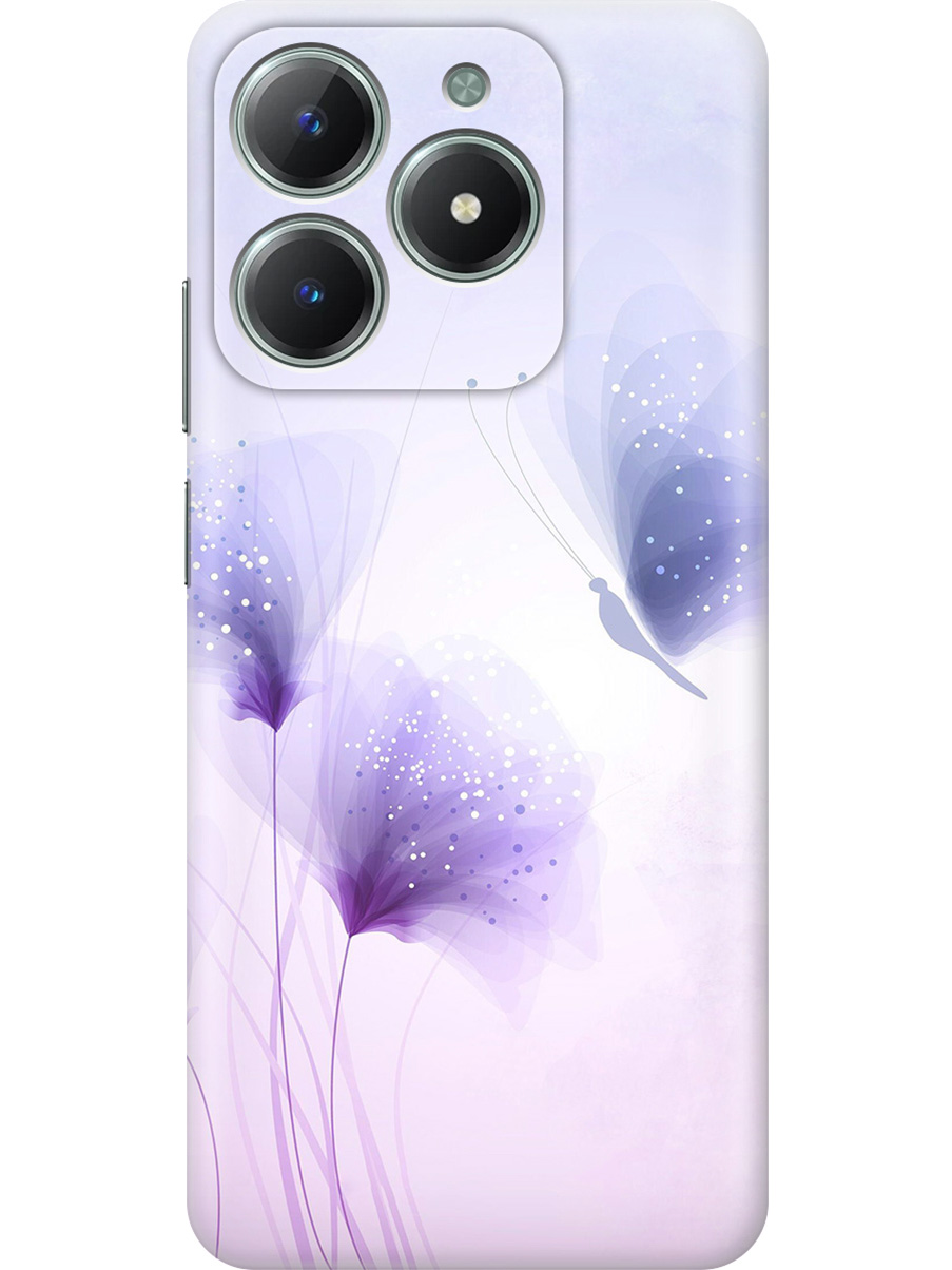 Силиконовый чехол на Realme C61 / C63 с принтом "Бабочка и фиолетовые цветы", Прозрачный;фиолетовый, 785979623
Силиконовый чехол на Realme C61 / C63 с принтом "Бабочка и фиолетовые цветы", Прозрачный;фиолетовый, 785979623