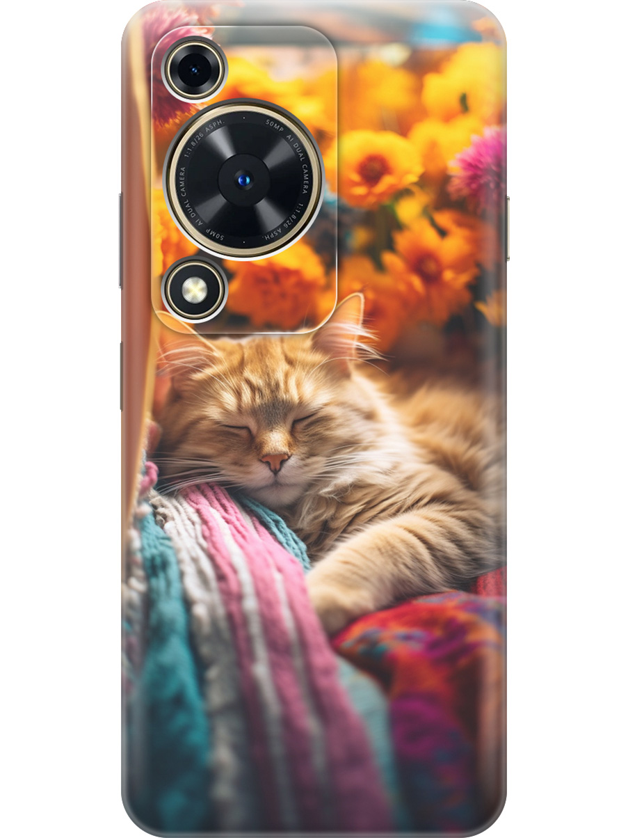 Силиконовый чехол на Huawei nova Y72 с принтом "Спящий на пледе котик", Прозрачный;белый;желтый, 785977811
Силиконовый чехол на Huawei nova Y72 с принтом "Спящий на пледе котик", Прозрачный;белый;желтый, 785977811