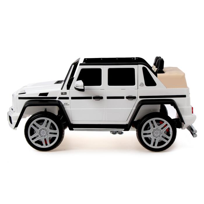 Электромобиль Mercedes-Benz G 650 Landaulet, EVA, кожаное сидение, цвет белый, Mercedes-Benz G 650 Landaulet, EVA, кожаное сидение, цвет белый
Электромобиль Mercedes-Benz G 650 Landaulet, EVA, кожаное сидение, цвет белый, Mercedes-Benz G 650 Landaulet, EVA, кожаное сидение, цвет белый